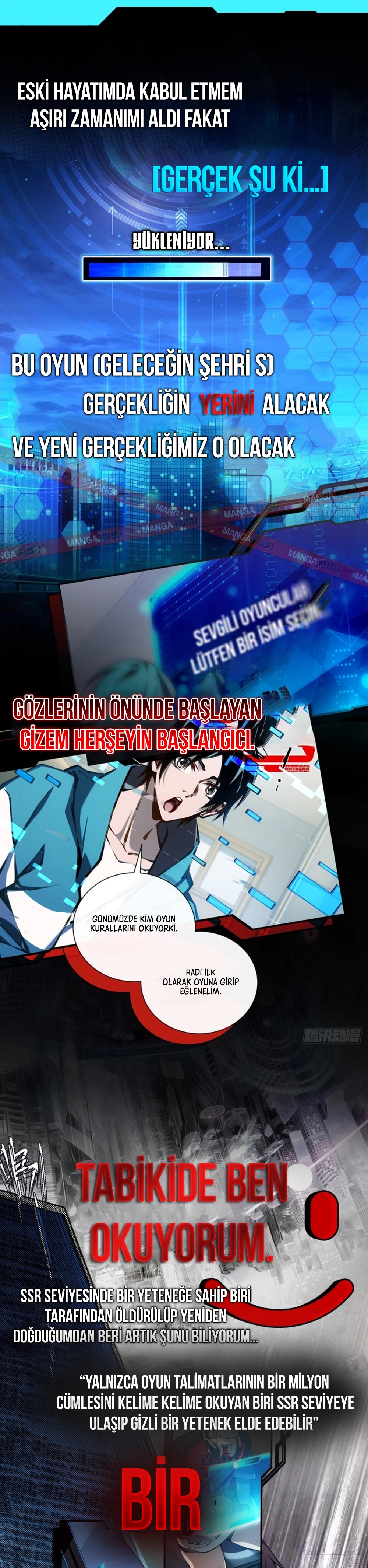 Gelecek Şehri S: Kusursuz Kaderin Uyanışı Bölüm 0 page 1